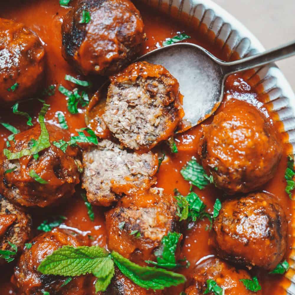 Vegan Black Bean Meatballs FoodByMaria