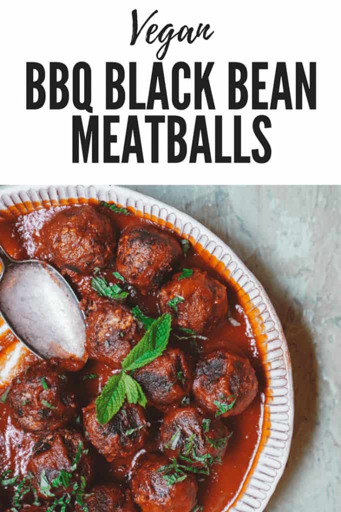 Vegan Black Bean Meatballs FoodByMaria