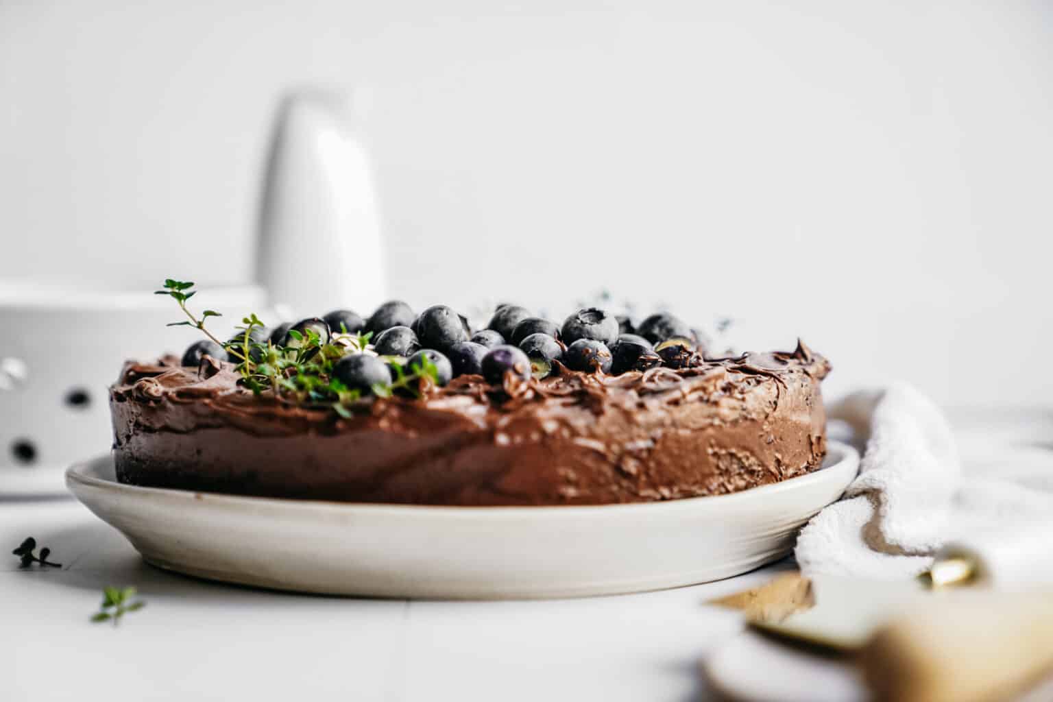 Vegan Chocolate Cake Recipe FoodByMaria