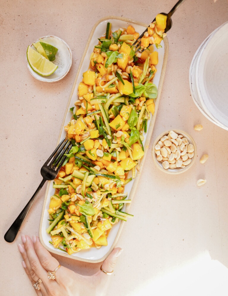 Thai Inspired Mango Salad Foodbymaria Recipes