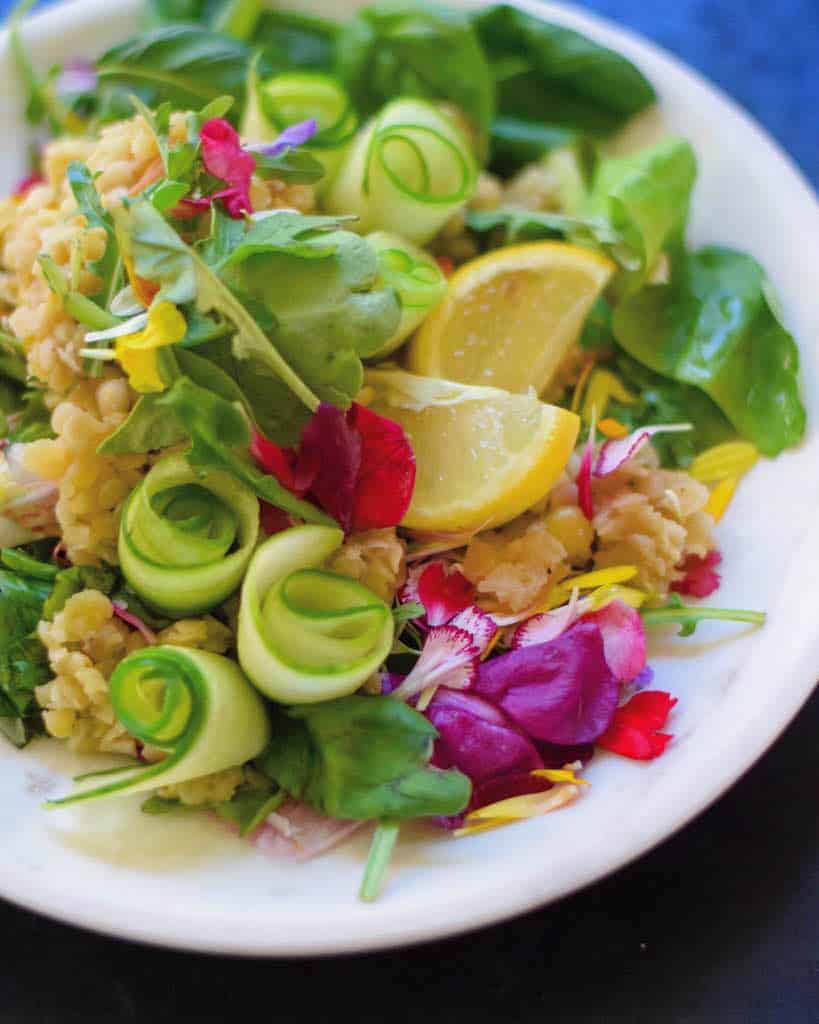 Lentil Summer Salad | FoodByMaria Recipes