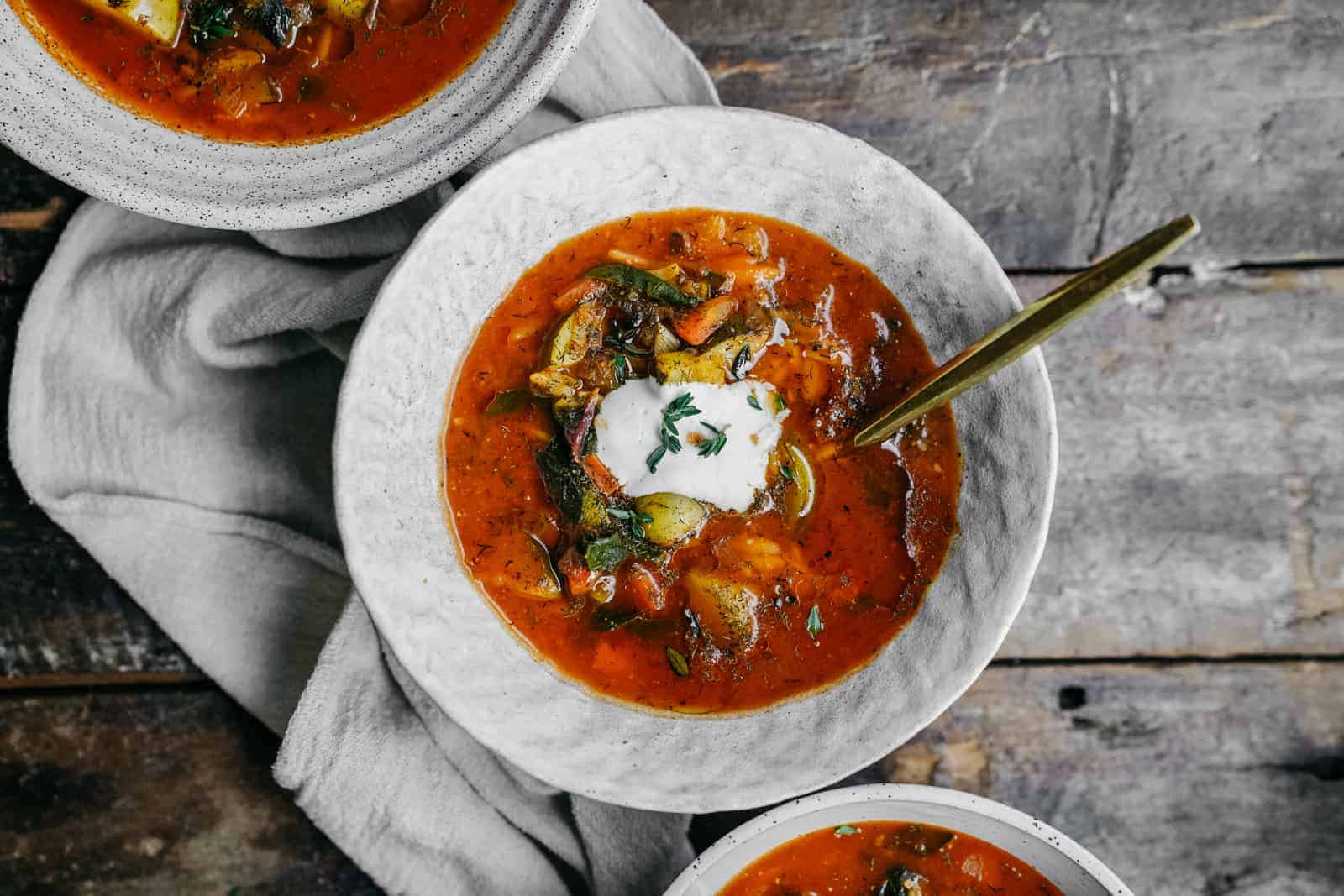 This Flavourful One Pot Orzo Vegetable Soup Is A Must Make Recipe