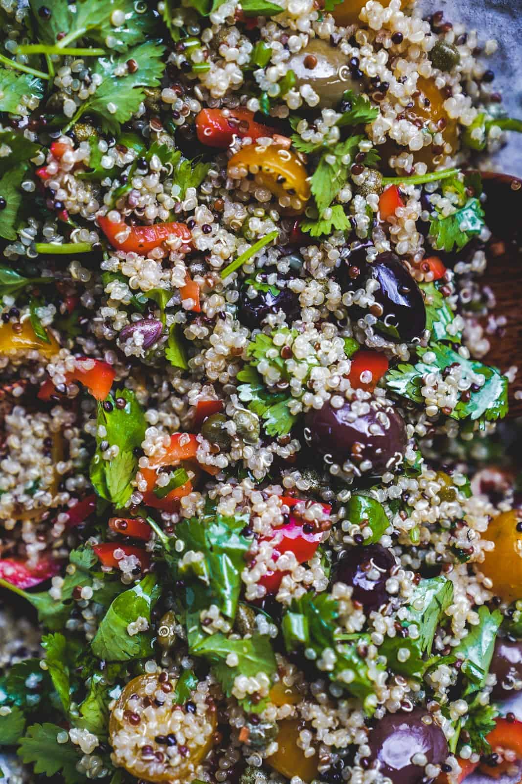 New Year Quinoa Salad Meal Prep - FoodByMaria