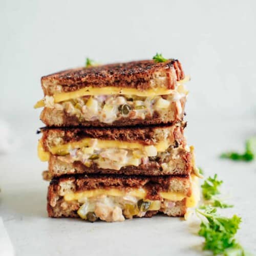 Vegan Tuna Melt | FoodByMaria Recipes