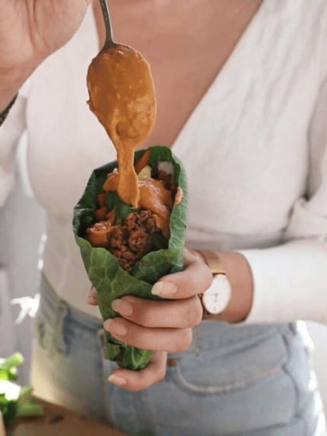 Collard Summer Salad Rolls