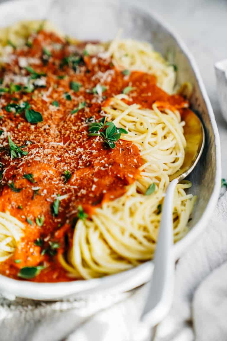 Grandma's 25Minute Vegan Pasta Sauce Recipe