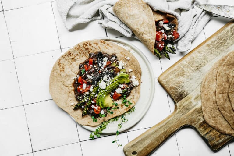 Grilled Vegetable Wrap | FoodByMaria