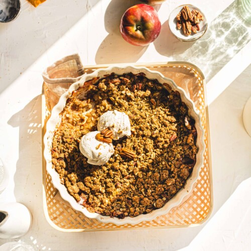 Vegan Apple Crumble | FoodByMaria