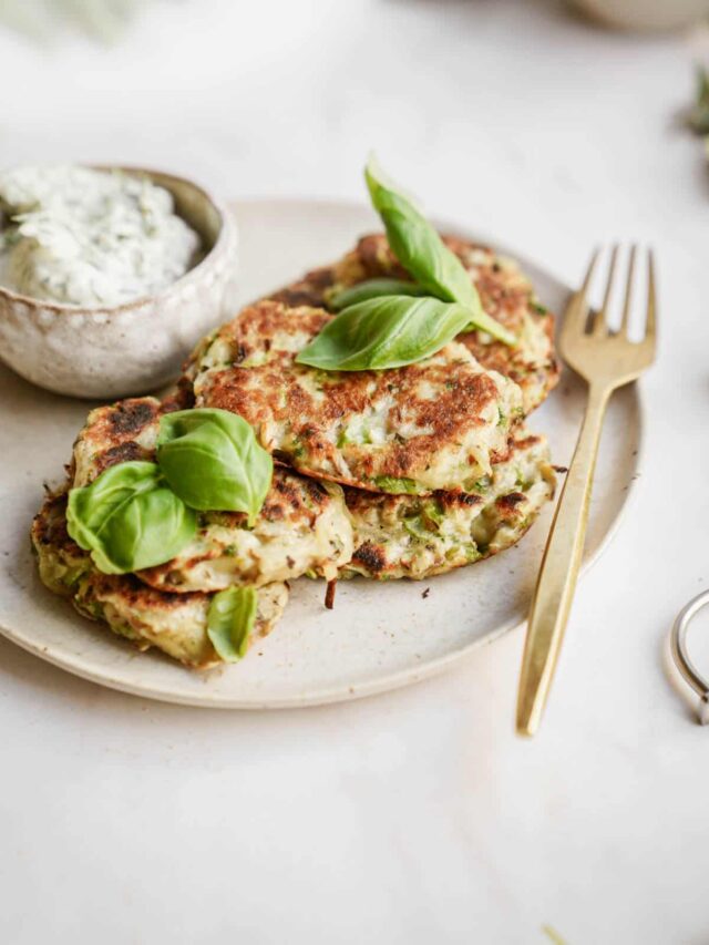 Vegan Zucchini Potato Pancakes