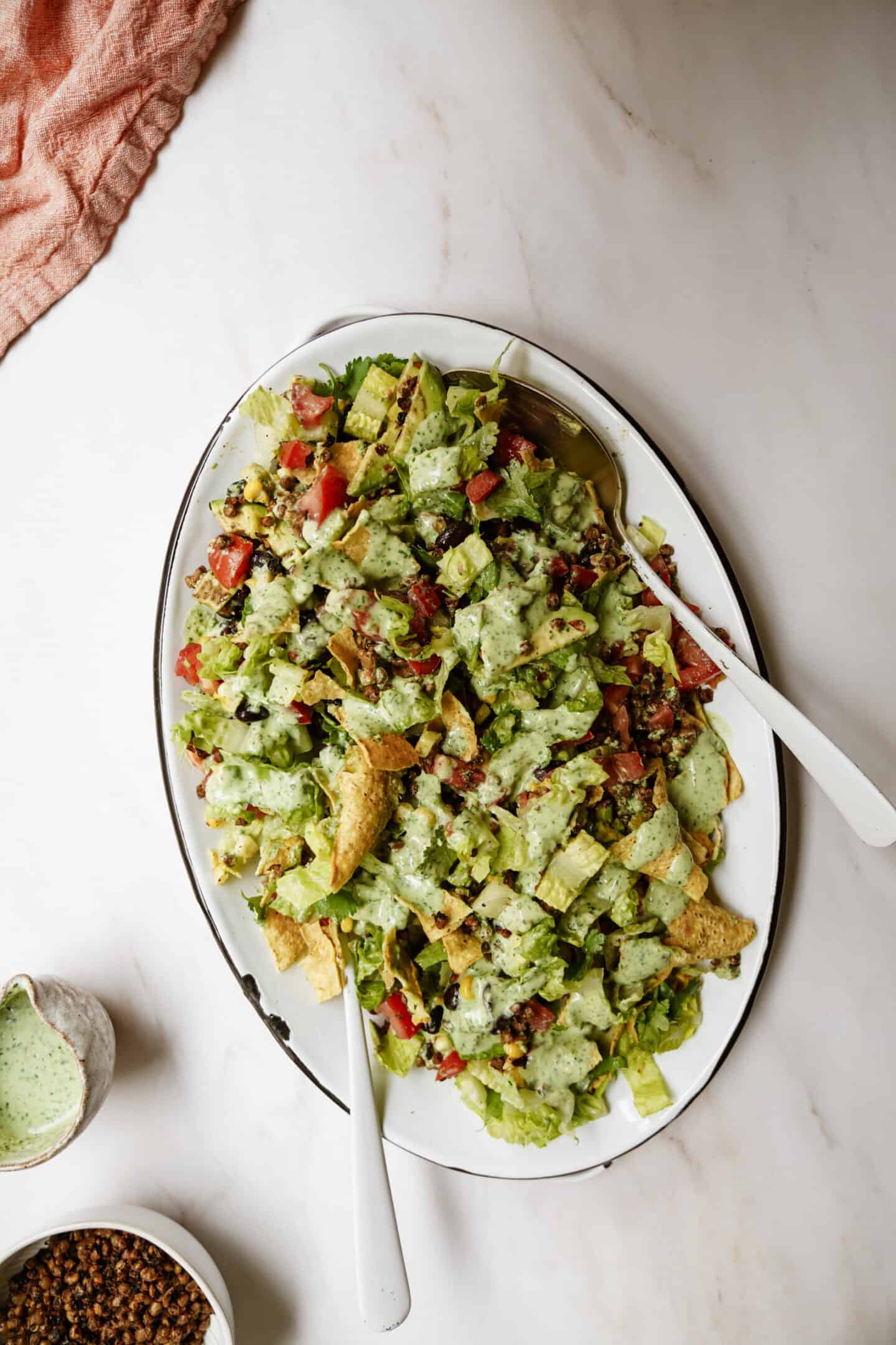 Vegan Taco Salad | FoodByMaria Recipes