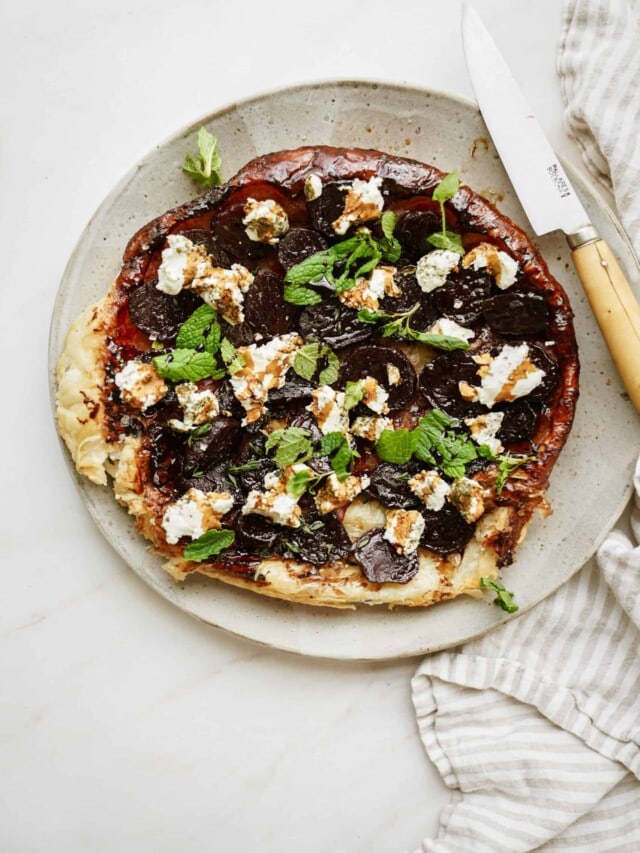 Beet and Goat’s Cheese Tart