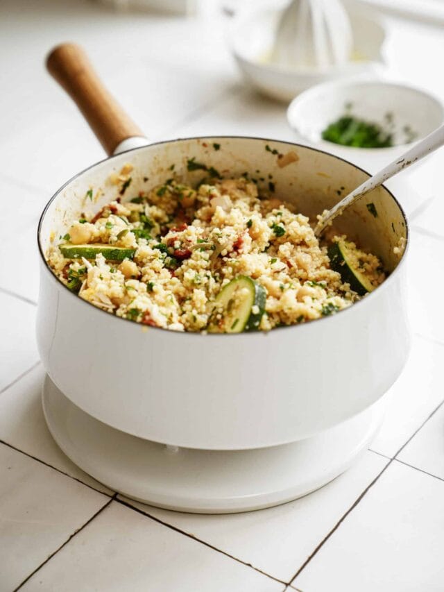 Warm Couscous Salad