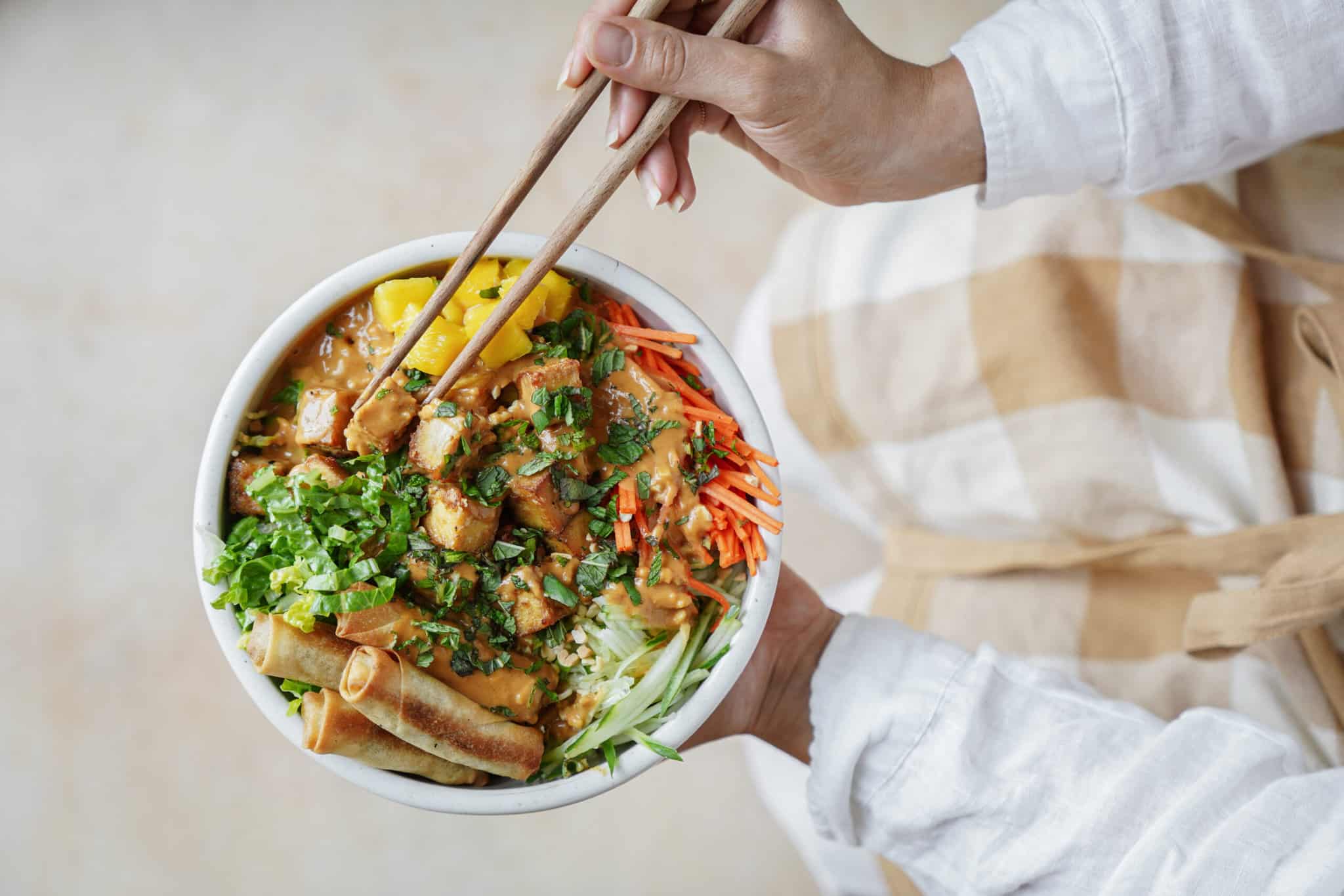 Vermicelli Noodle Bowl Foodbymaria Recipes