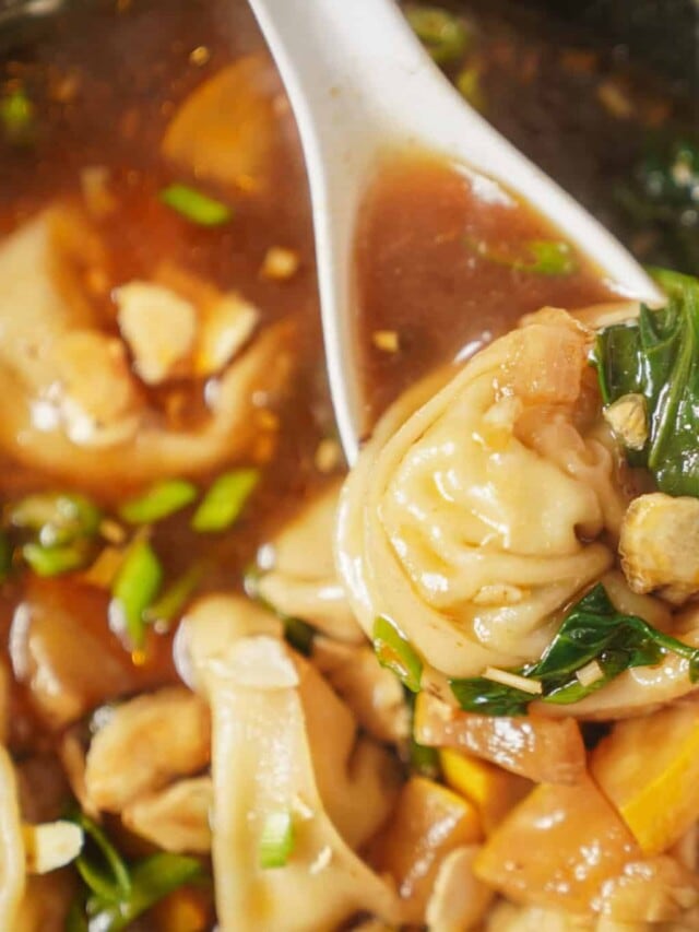 Easy Dumpling Soup