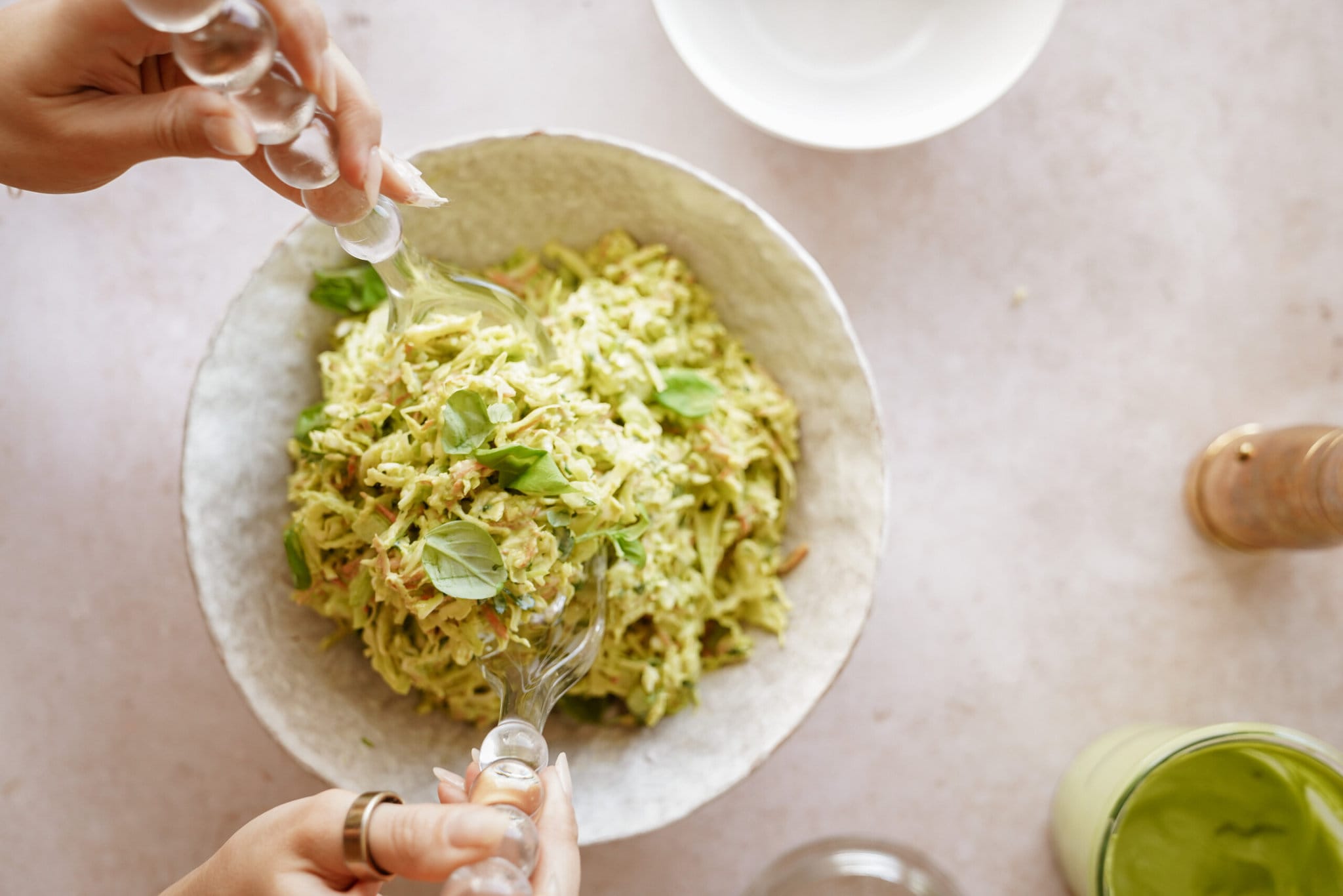 Greek Cabbage Salad  FoodByMaria Recipes