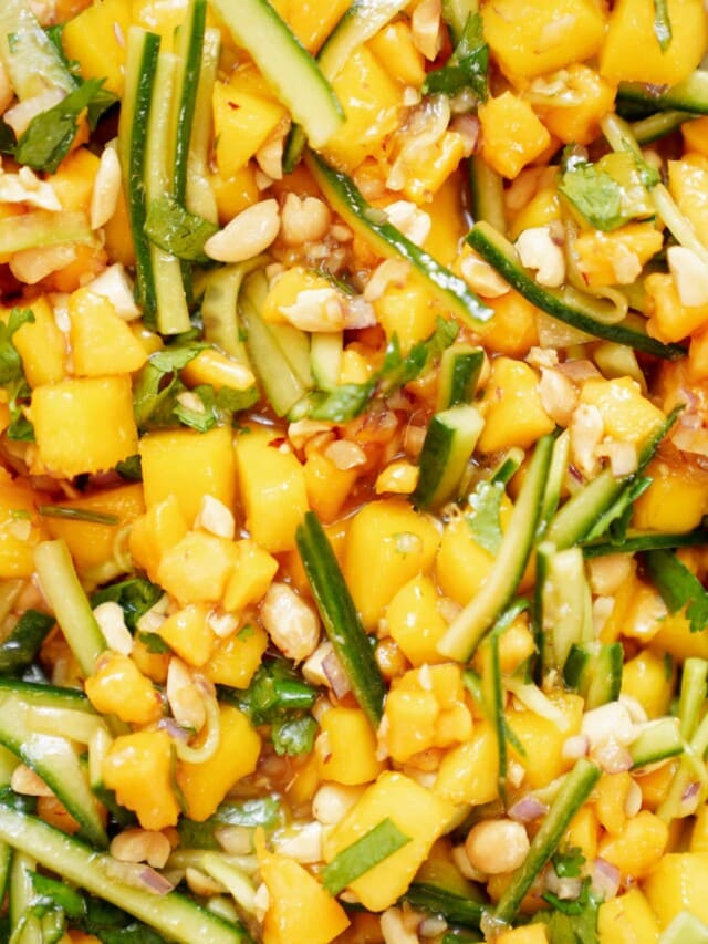 Thai Inspired Mango Salad