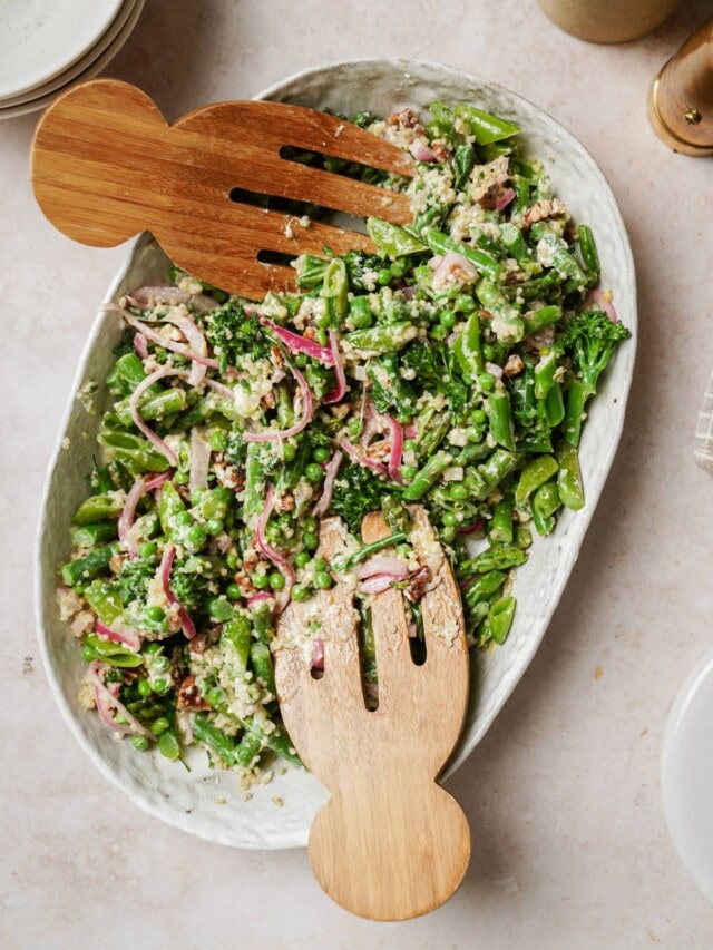 spring mix salad