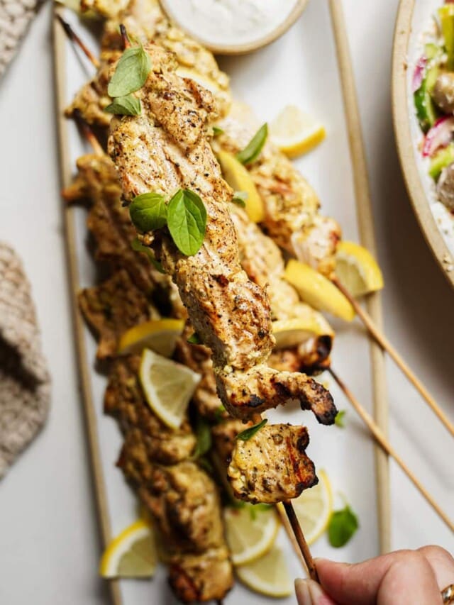 Greek Chicken Souvlaki