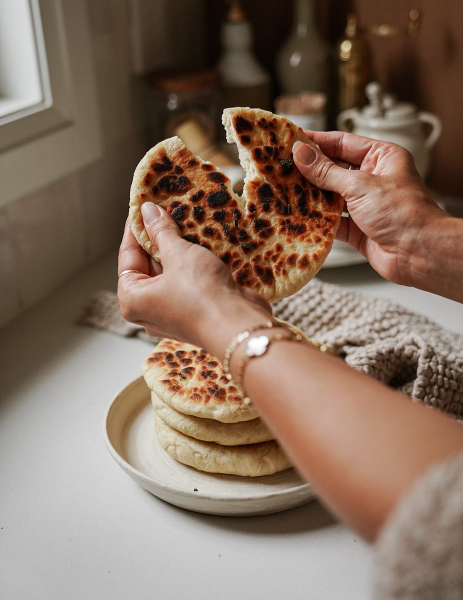 The easiest homemade Pita Bread recipe! - My Greek Dish