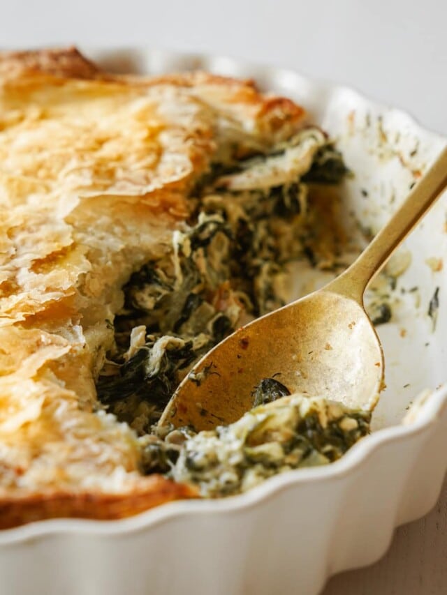 Chicken and Spinach Pie