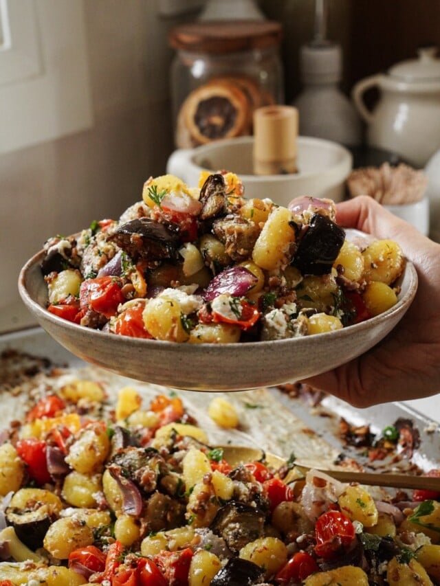 Sheet Pan Gnocchi