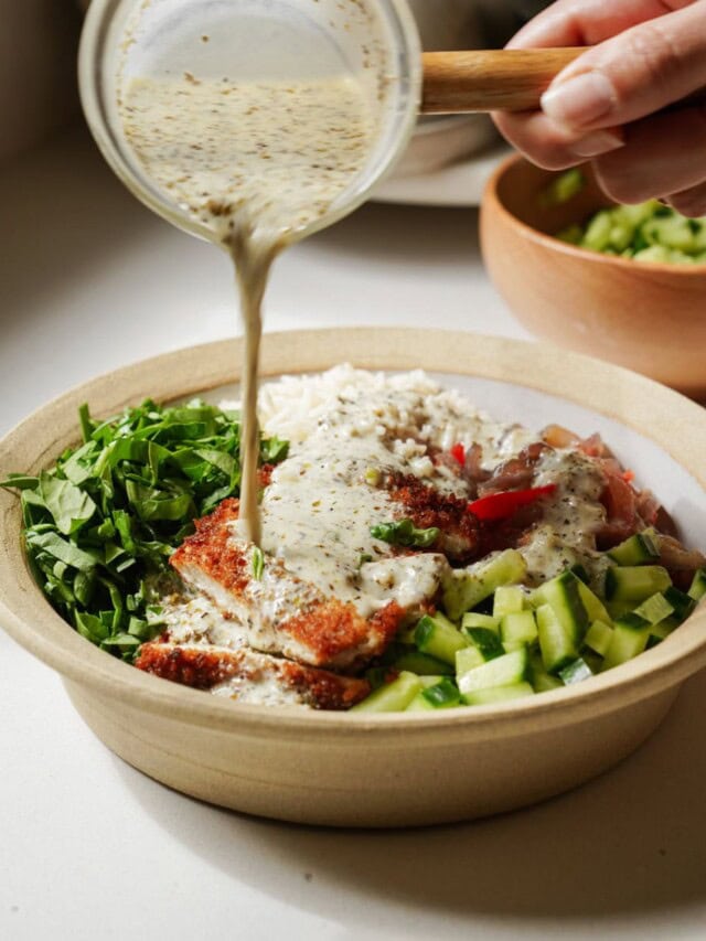 Fried Chicken Cutlet Bowls